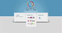 Desktop Screenshot of g-ring.si